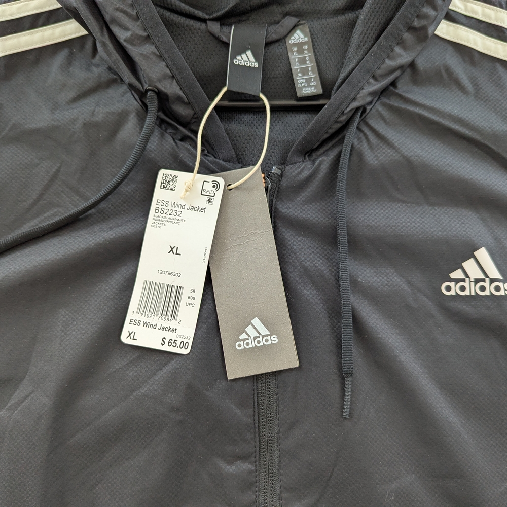 Adidas Men's Black Wind Jacket